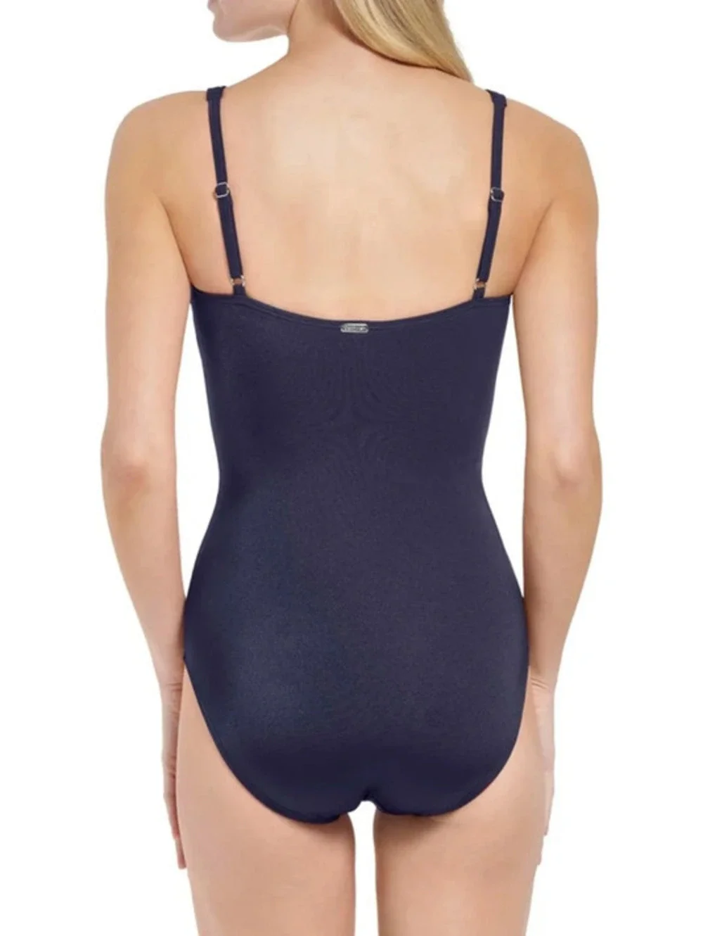 Calvin Klein Women's Pleated One-Piece Swimsuit